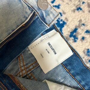 One Teaspoon Jean Shorts Size 26